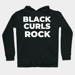 BLACK CURL ROCK Hoodie